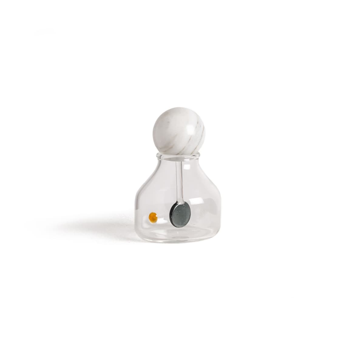 Mr. Container White Marble
