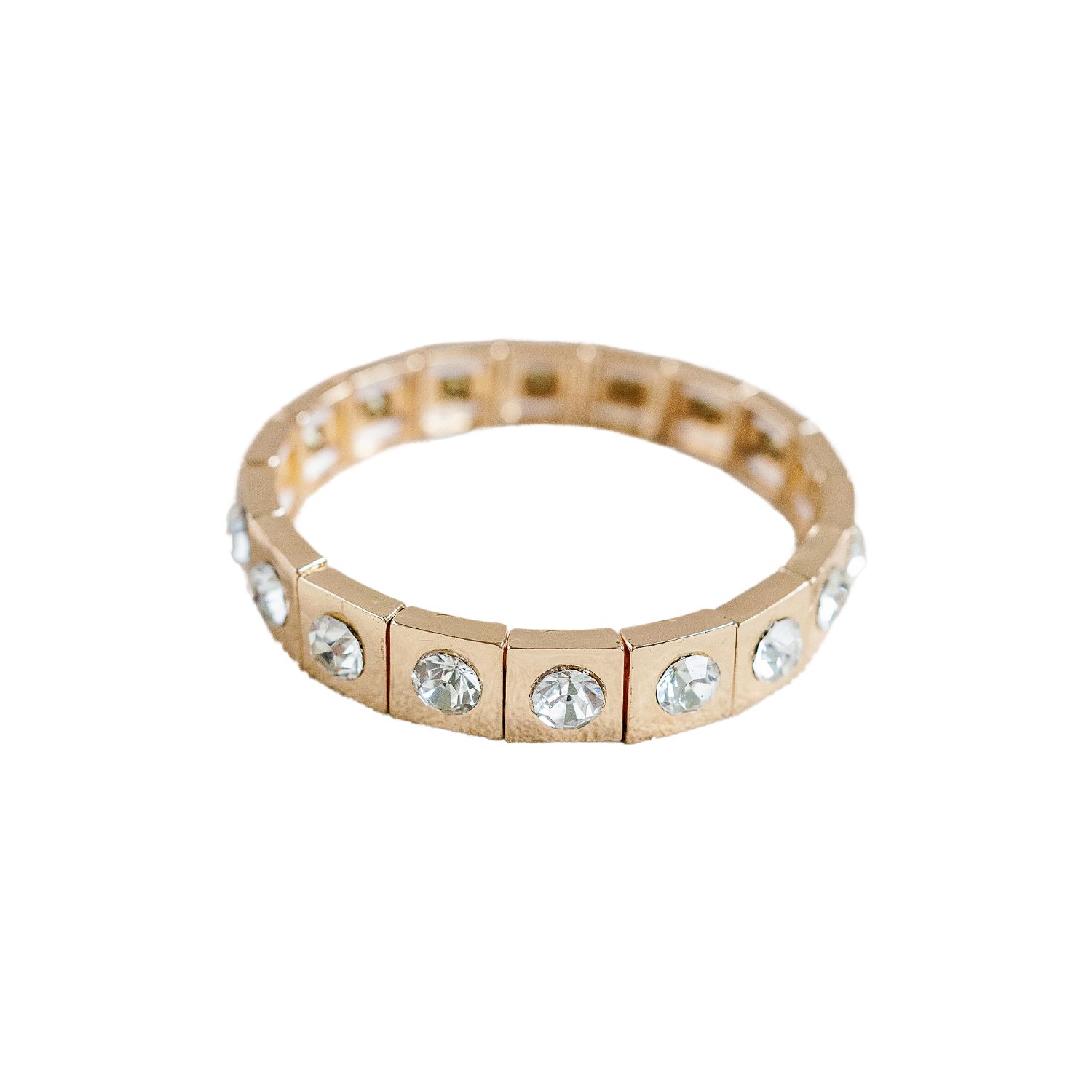 Smith & Co. Jewel Design Women's Dazzle Bracelet - Gold