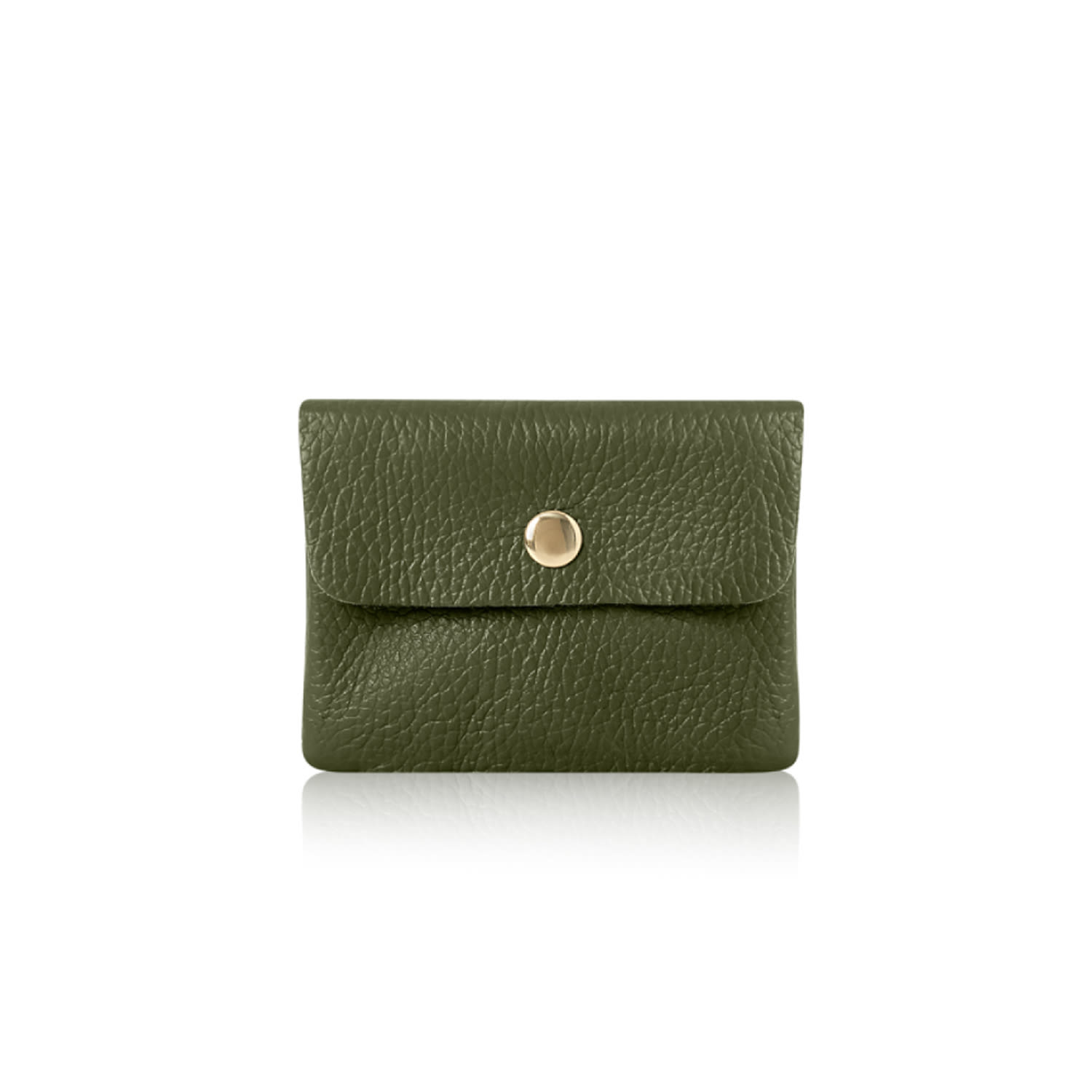 Betsy & Floss Women's Small Leather Purse In Olive Green