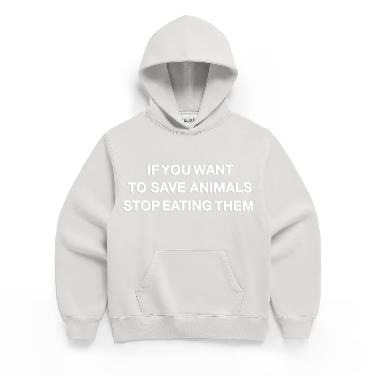 Dont Eat The Homies Isn't It Obvious Hoodie - Grey In Grey