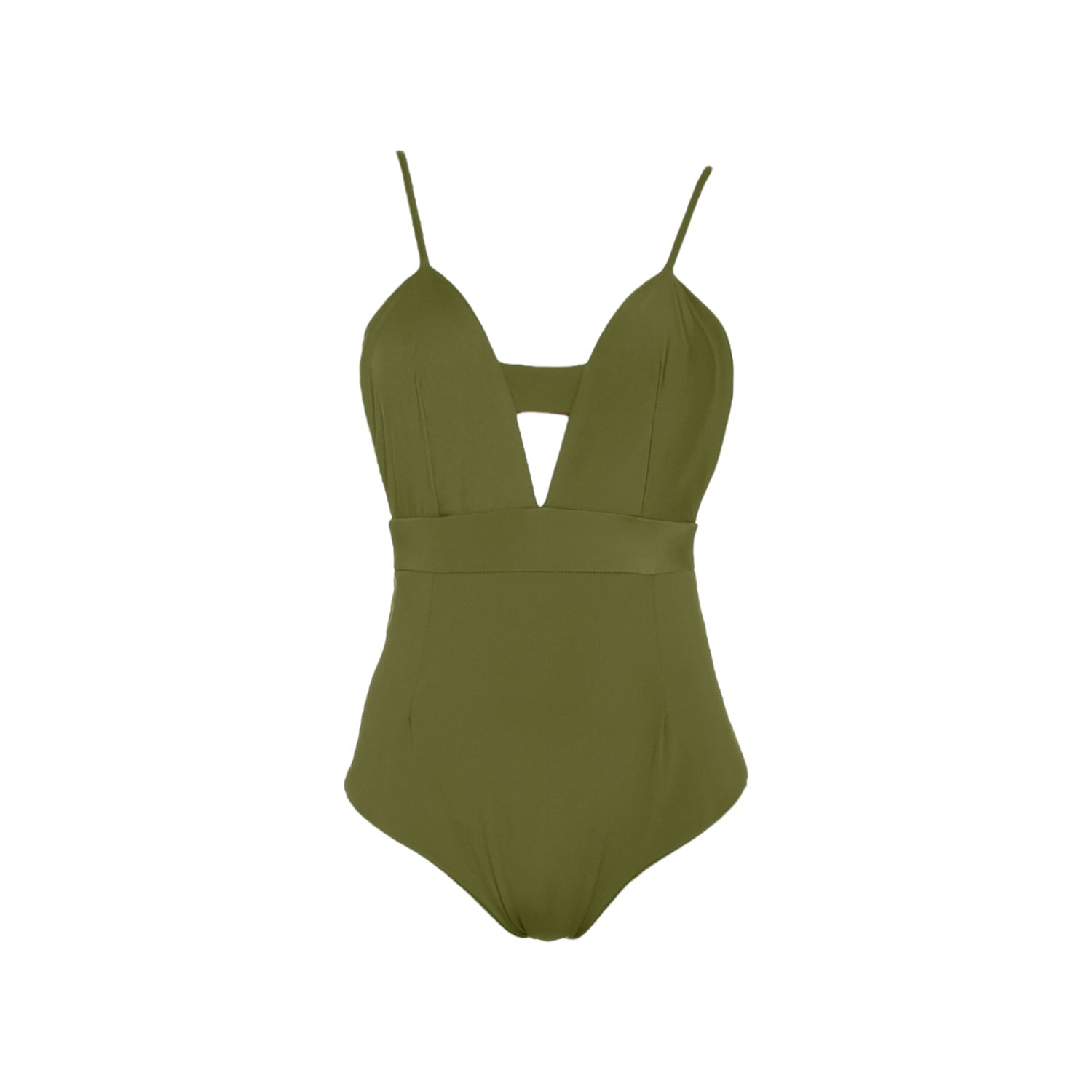 Rêve De Rive Women's Micaela Hunter Green One Piece In Green