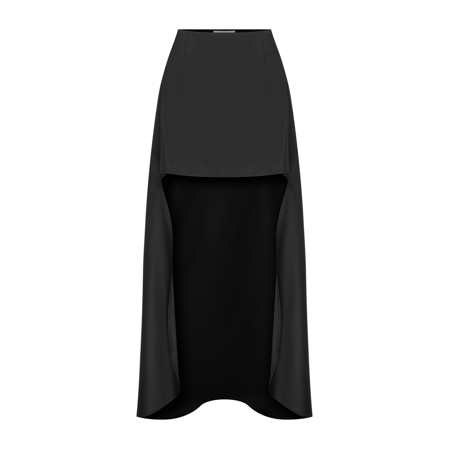 Women’s Black Skirt Cascade Xxs The Alors