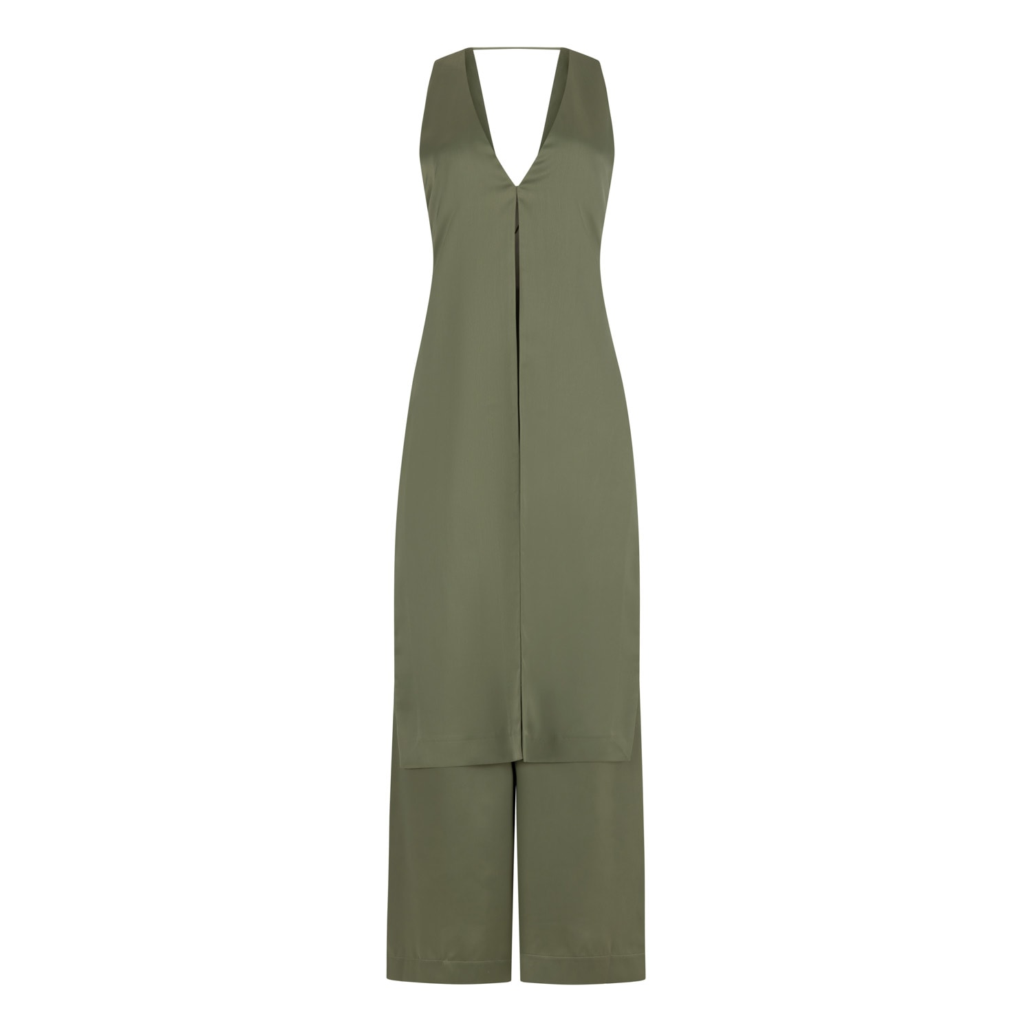 Clothes By Locker Room Relaxed Green Co-ord Set In Green