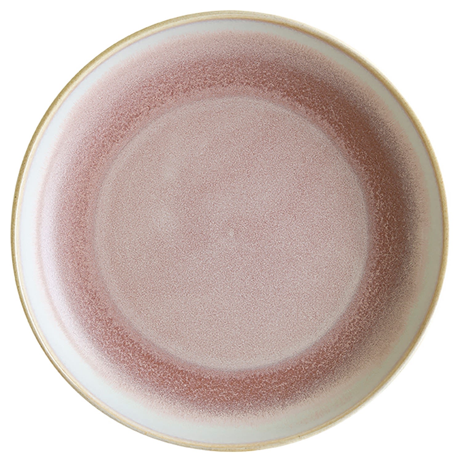 Pink Pott Bowl Porcelain Bowl Pink Round 10.00" X 10.00" X 2.00" One Size Turgla Home