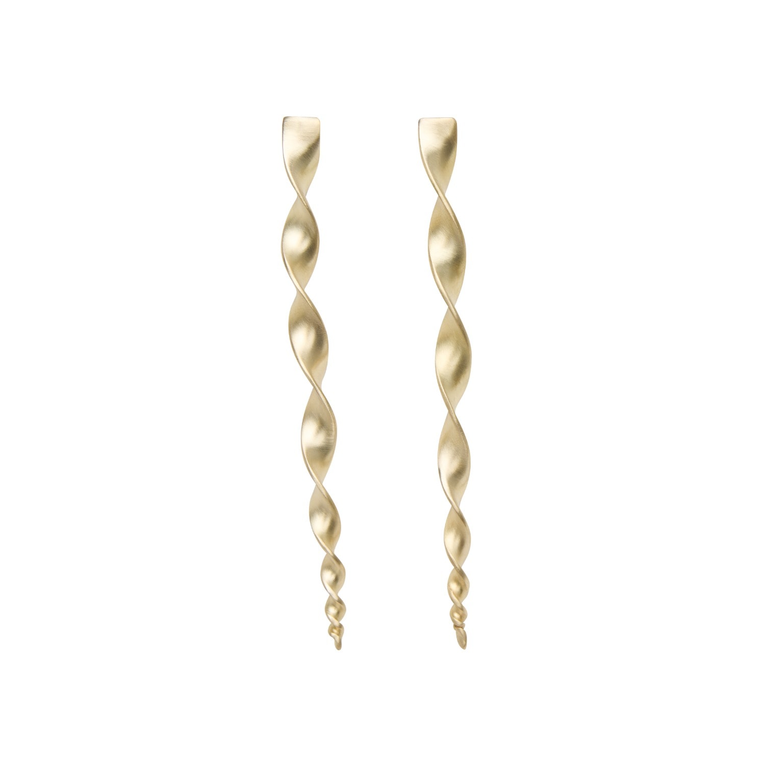 Zeworks Women's Gold Braava Earrings In Gold