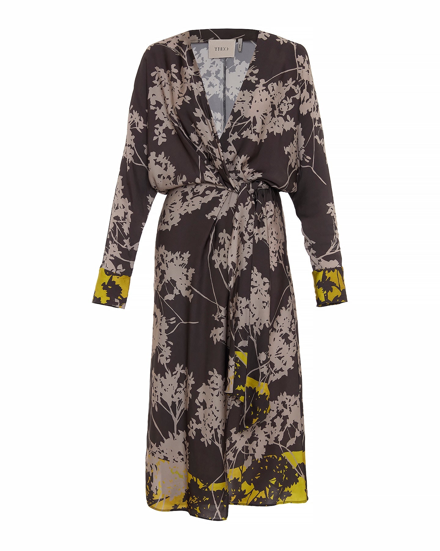 Theo The Label Hydra Printed Maxi Dress In Multi