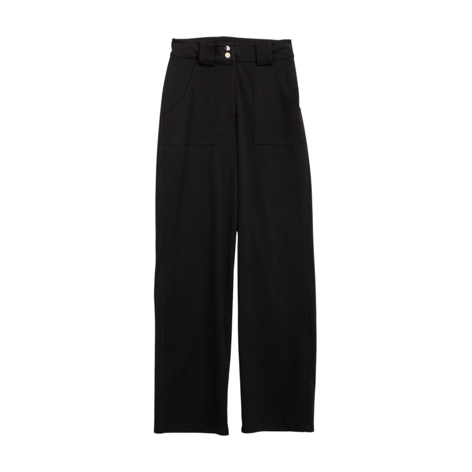 Niza Women's Long Black Pants In Black