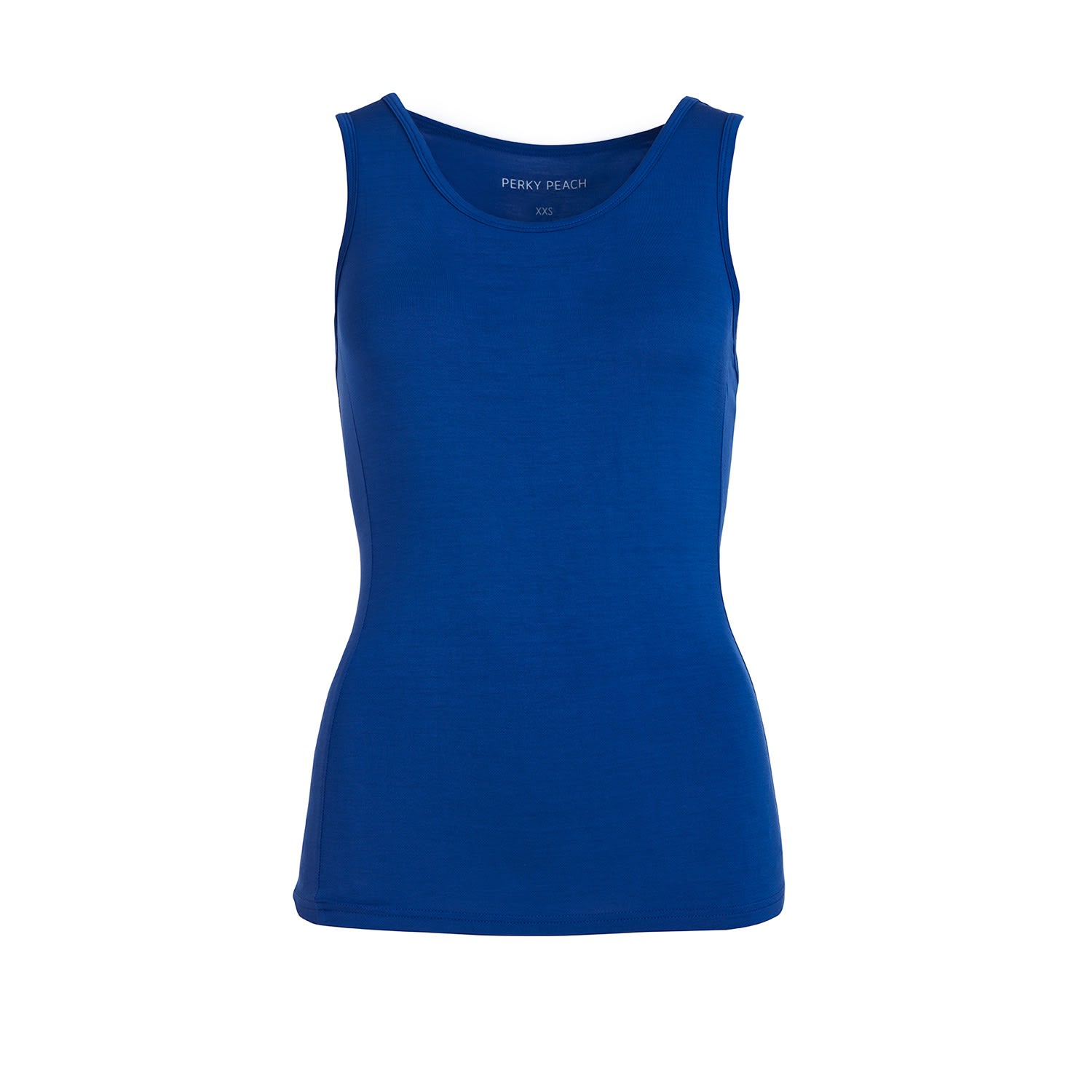 Women’s Blue Vest Top Xxs Perky Peach