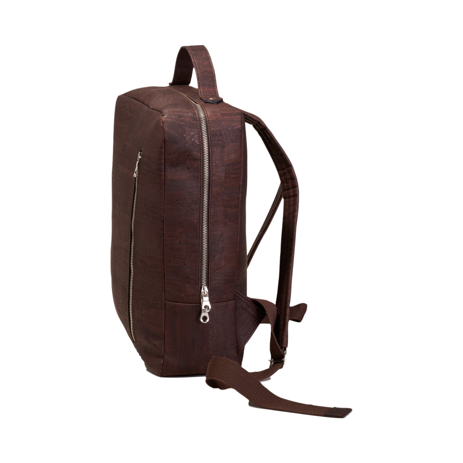 Men’s Brown Contemporary Commuter Backpack One Size Tiradia Cork