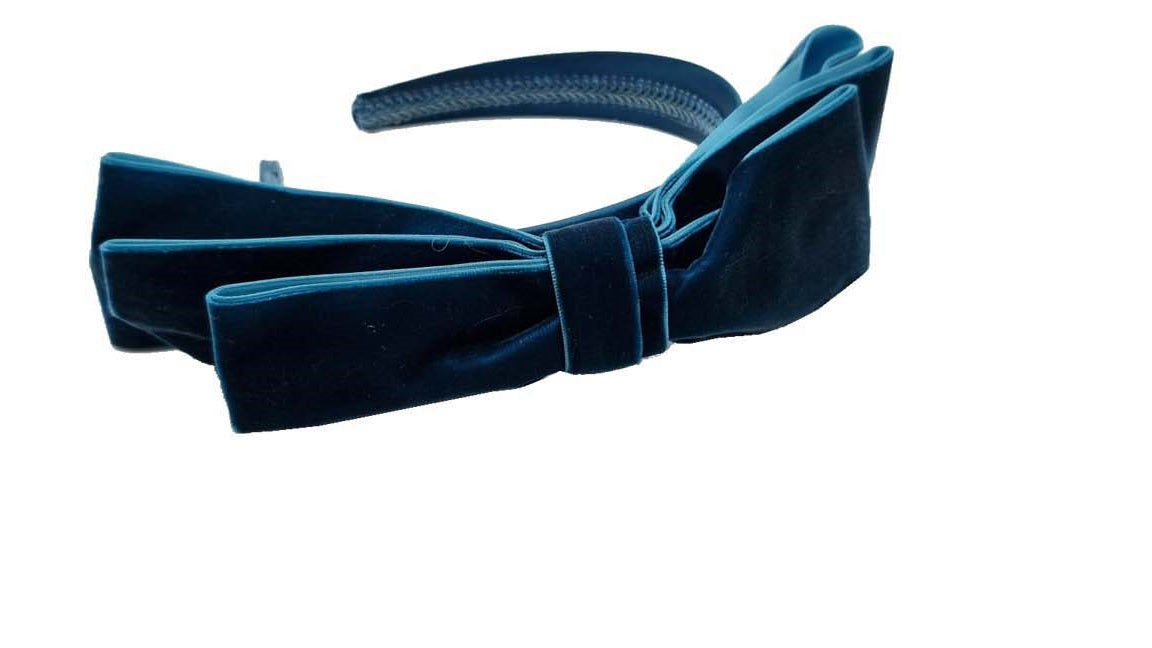 Women’s Blue Vivien Headband-Teal Nooki Design