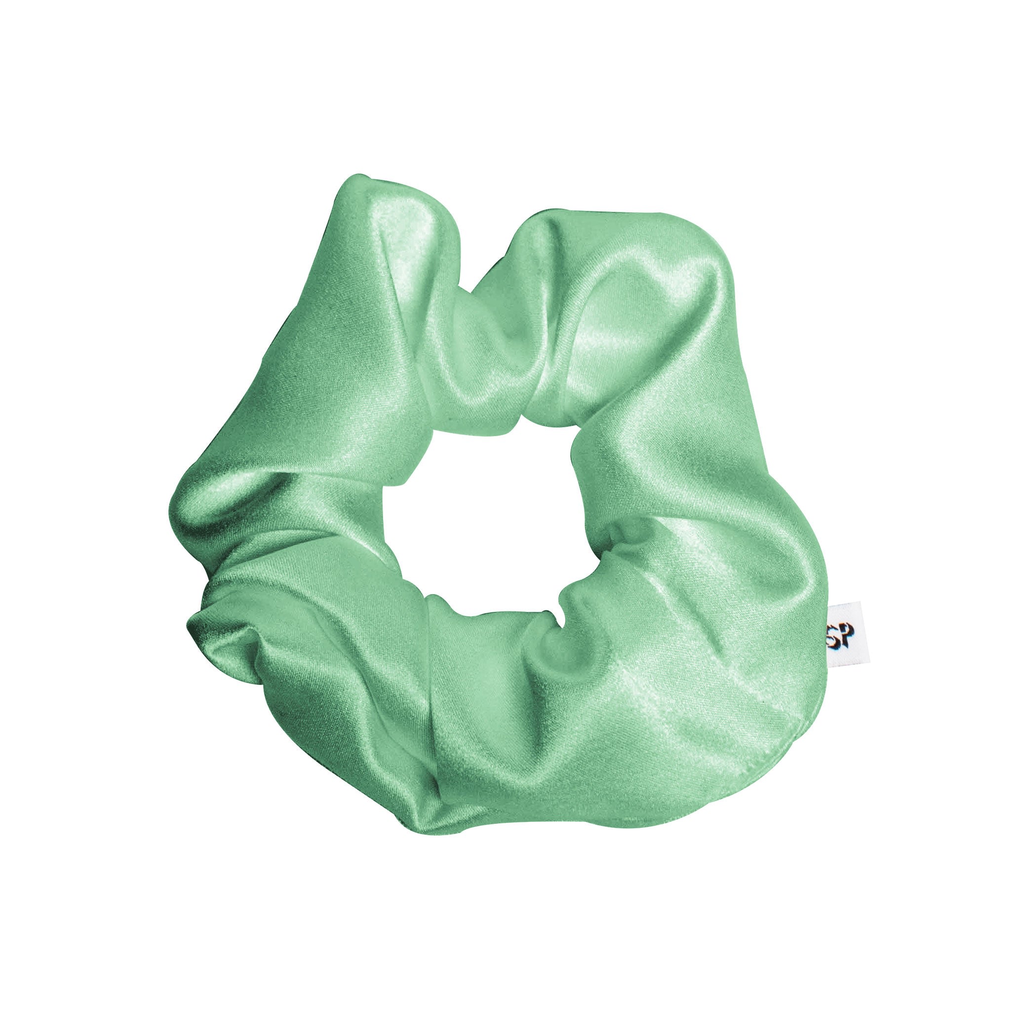 Women’s Green / Blue Aiya Organic Silk Scrunchie Sage One Size Studio Pia