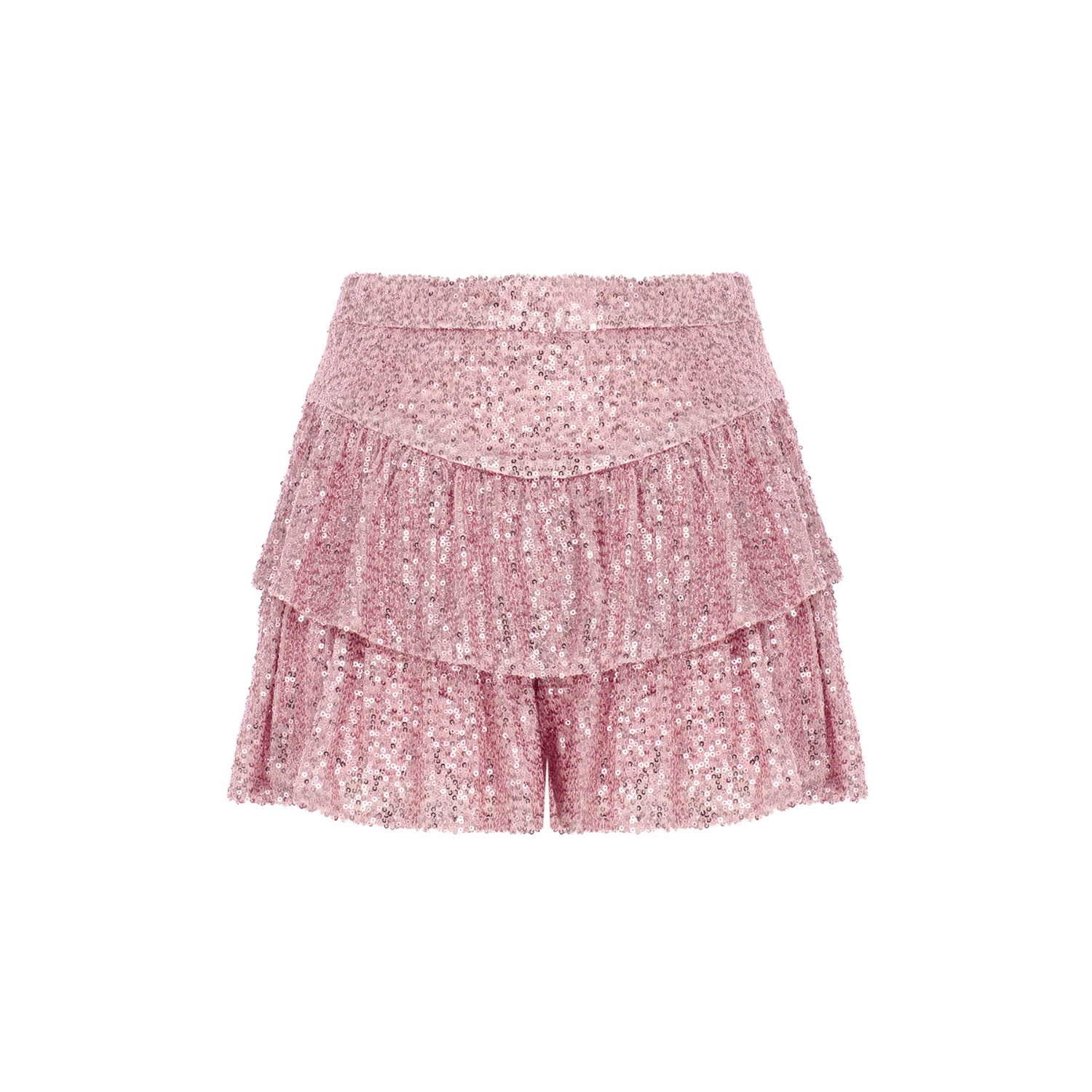 Alive New York City Women's Pink / Purple Candy Glow Mini Skort