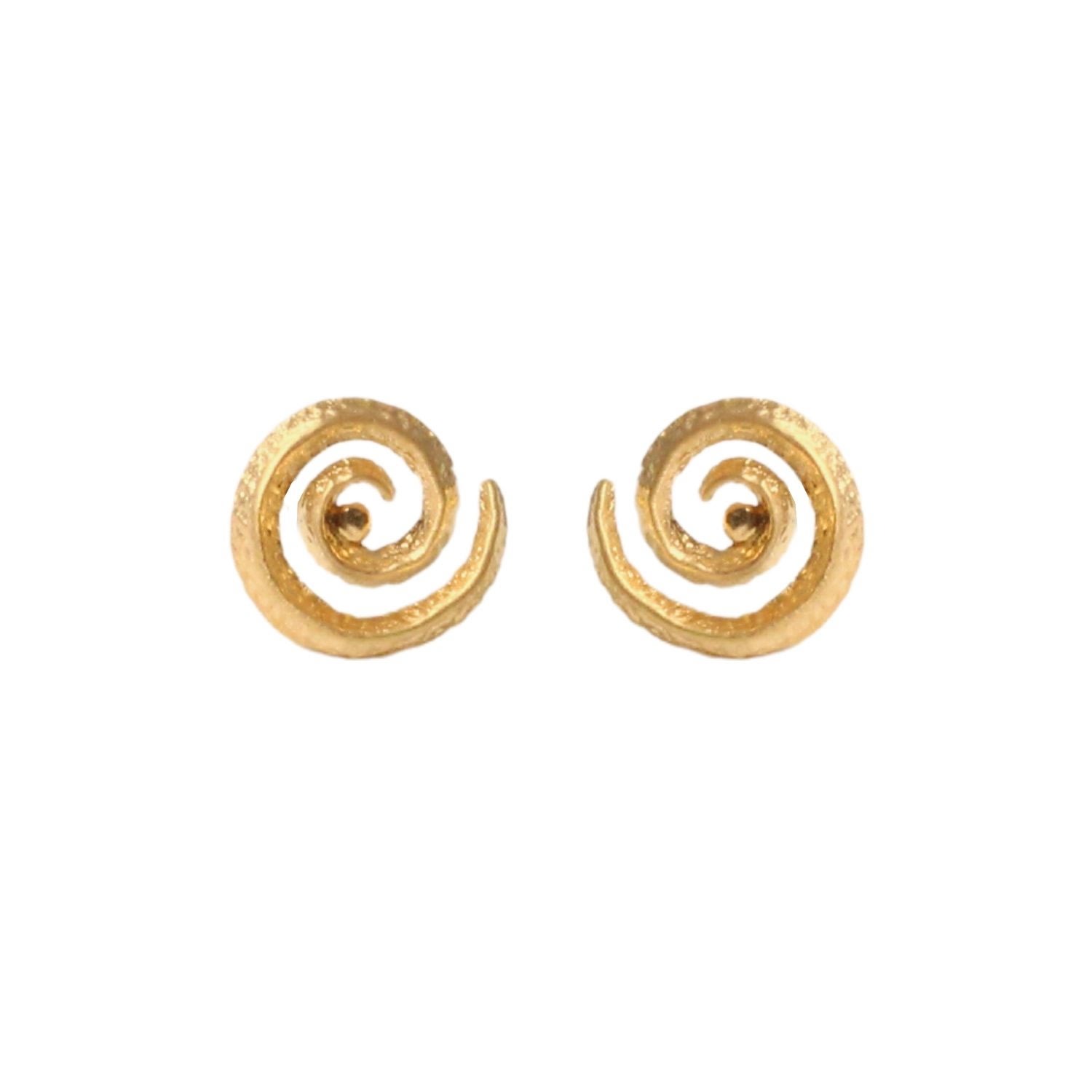 Women’s Eureka Gold Stud Earrings Assuwa