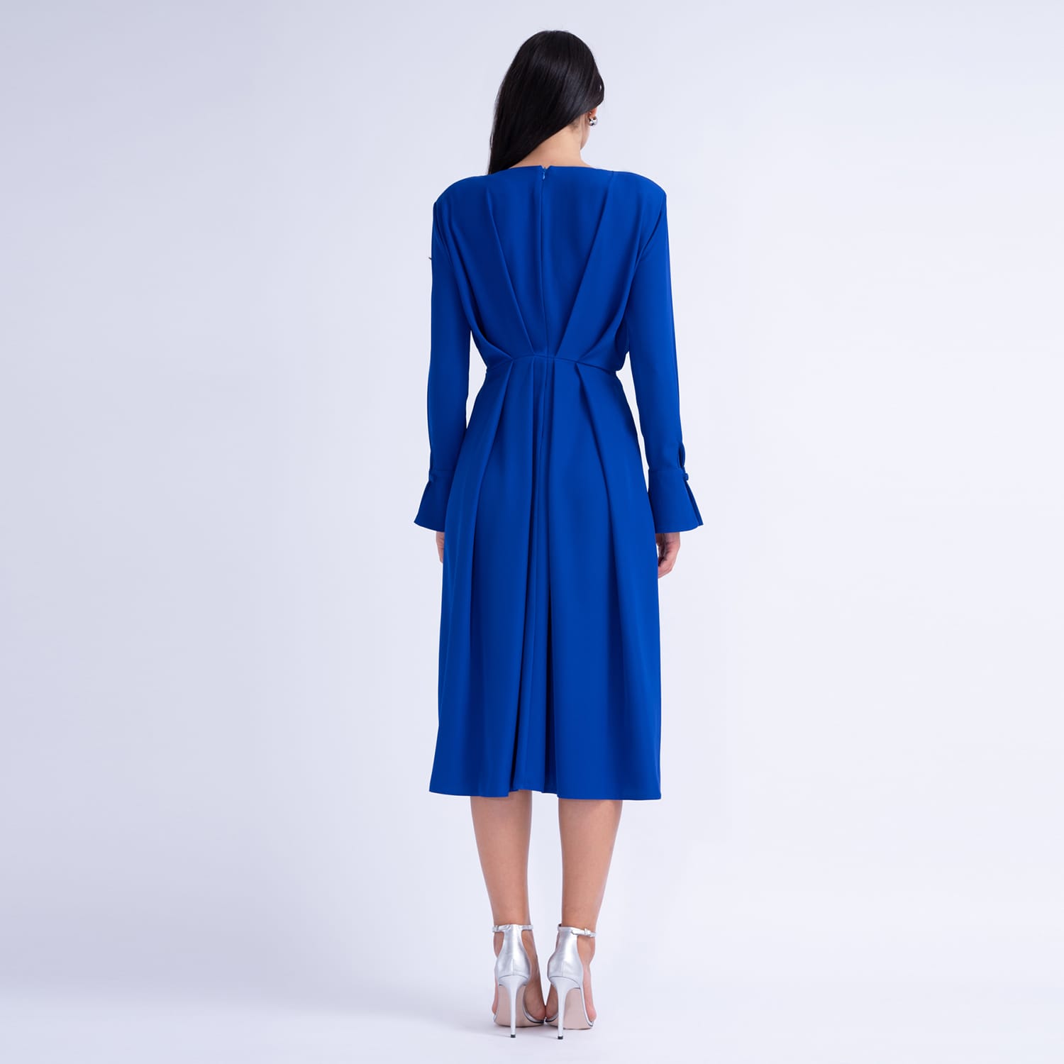 ワンピースその他 THE ANDAMANE Kim electric blue midi dress THE ANDAMANE Kim electric blue midi dress | TheDoubleF