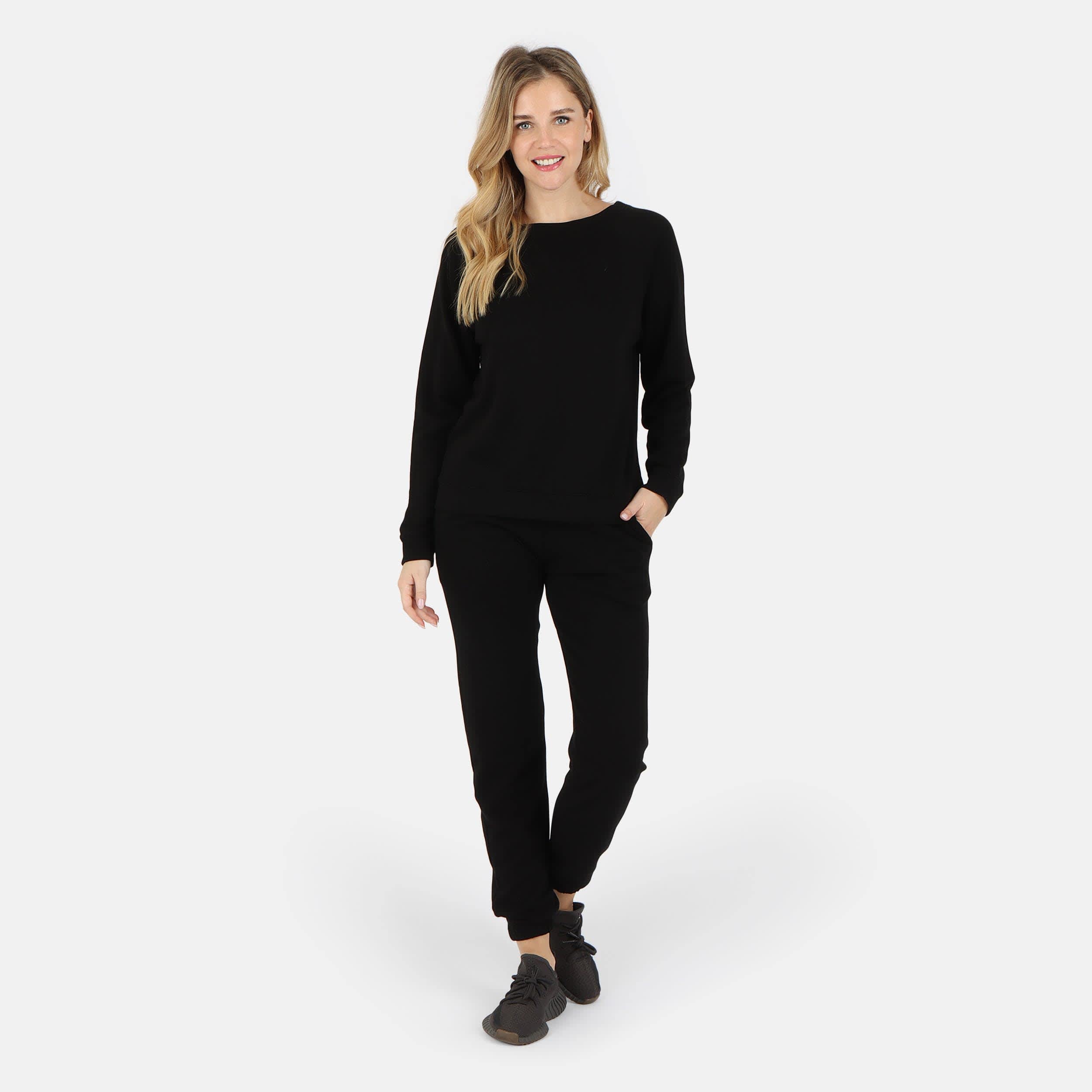 Melody Everyday Natural Sweatpant - Black by LEZAT