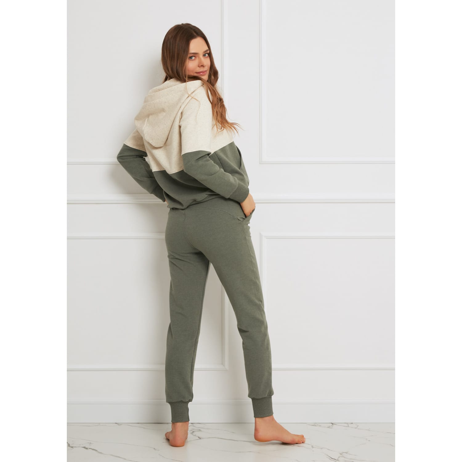 Two Colors Tracksuit - Zip Hoodie & Joggers | Oh!Zuza night&day