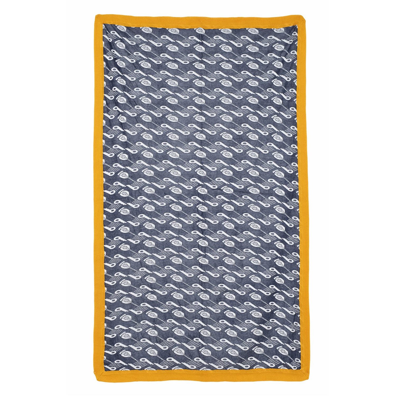 Pepper Vally Blue Bouzouki Beach Towel