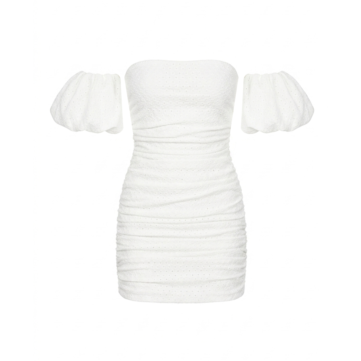 Women's White Bernadette Dress | Small | Nur Karaata