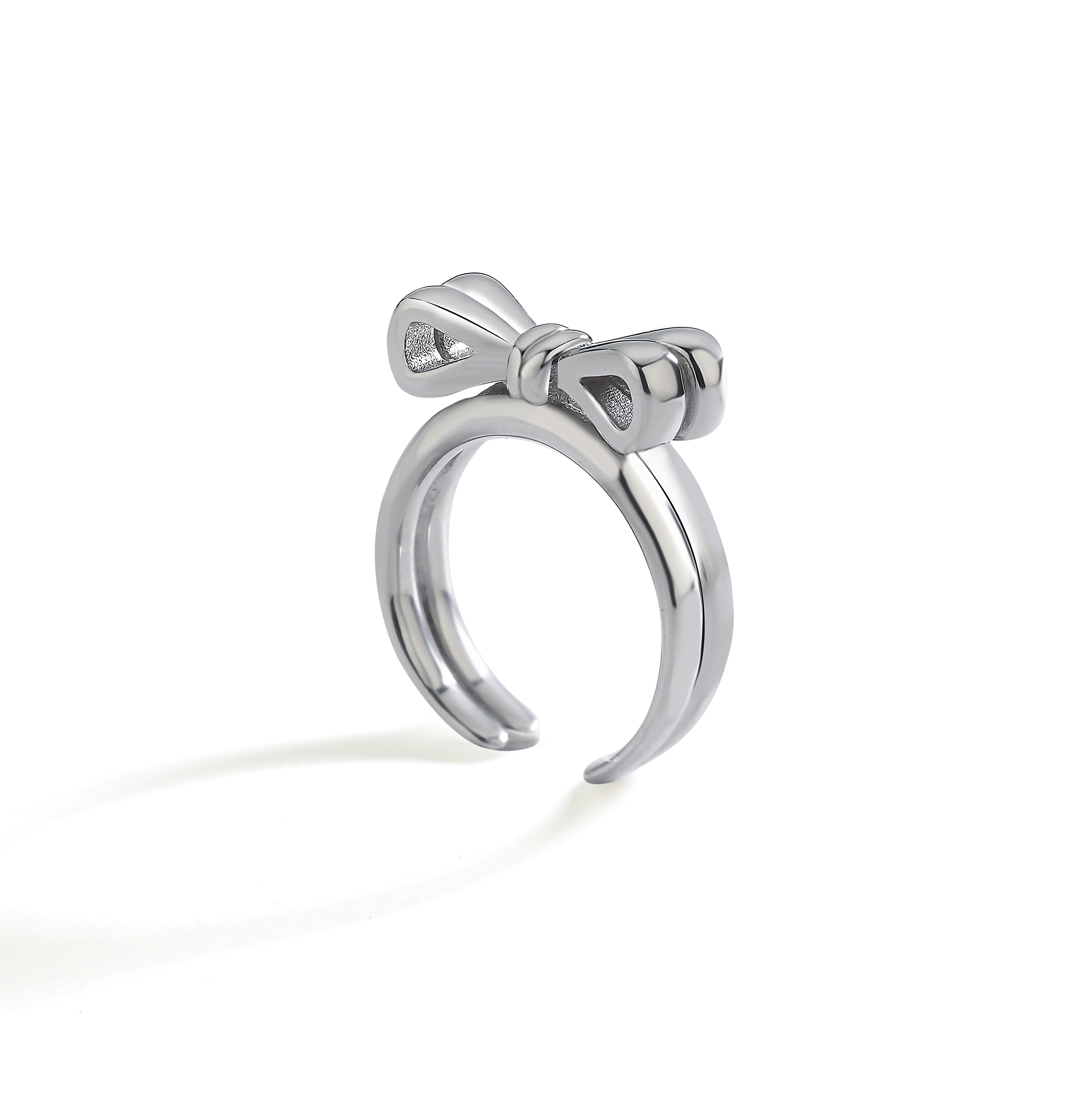 Mishka Women's Bond Silver Ring In Silver