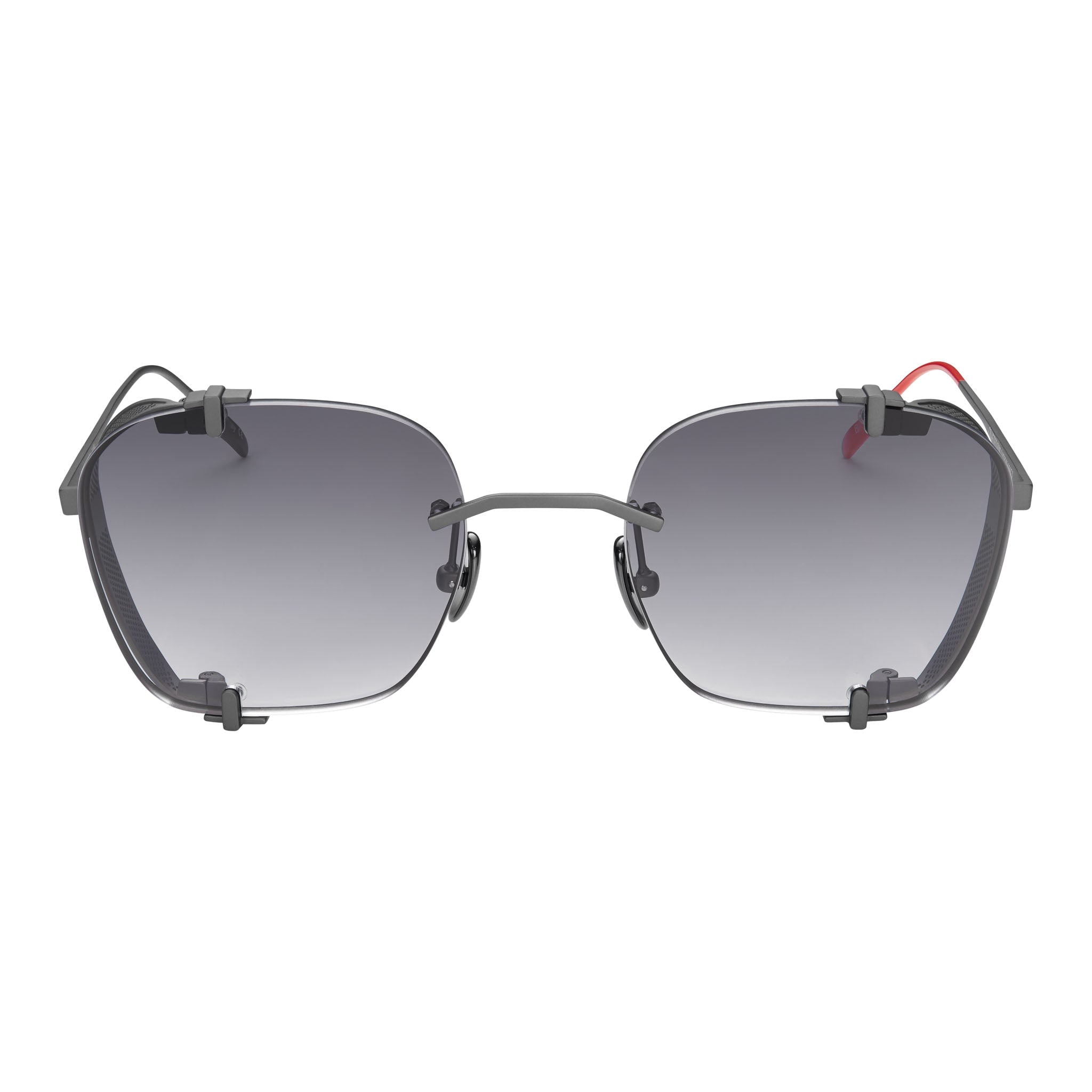 Vysen Eyewear Women's Grey The Bei Gunmetal Titanium In Grey