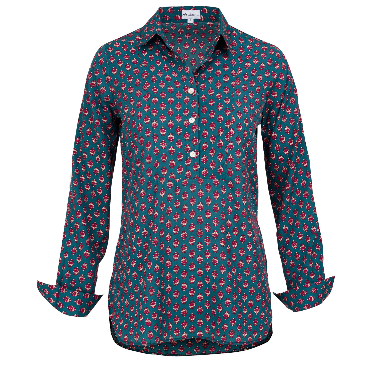 At Last... Women's Soho Shirt In Smokey & Damson