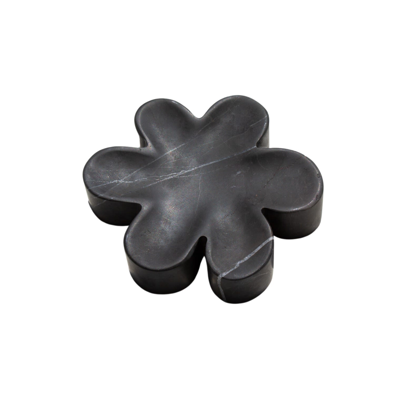 The Parmatile Shop Black Nero Superbloom Marble Catchall In Black
