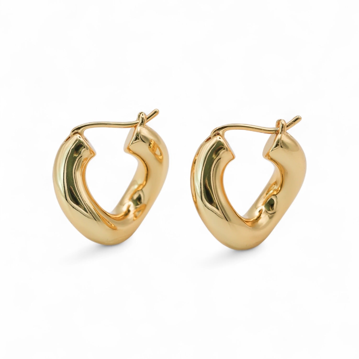 Miss Cecilia Women's Gold Drift Hoops In Gold