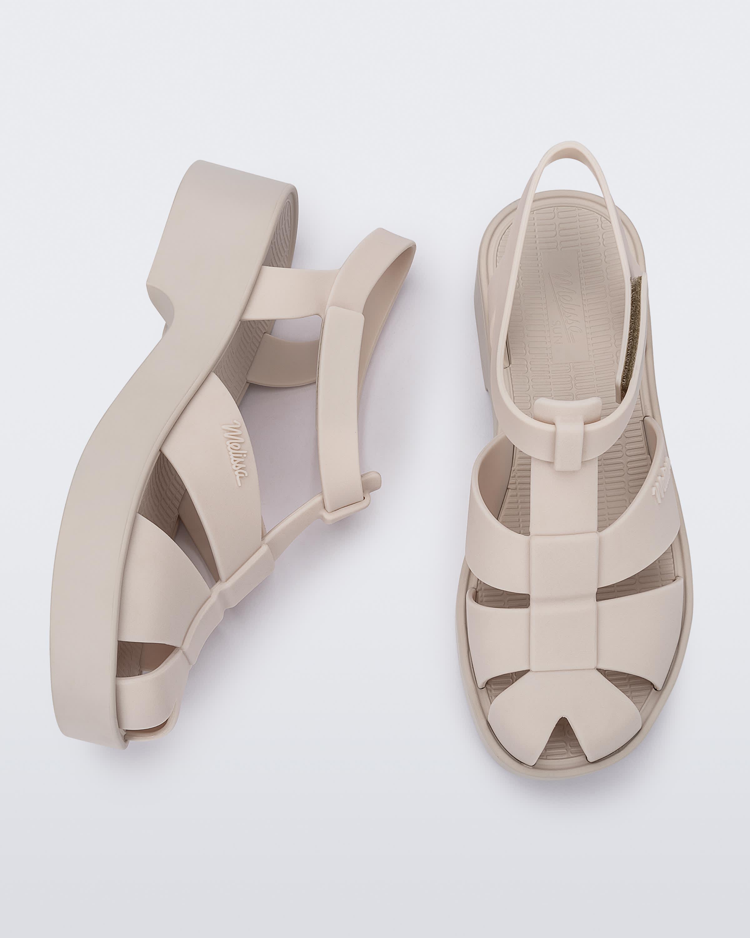 Sun Waves Platform - Beige | MELISSA | Wolf & Badger
