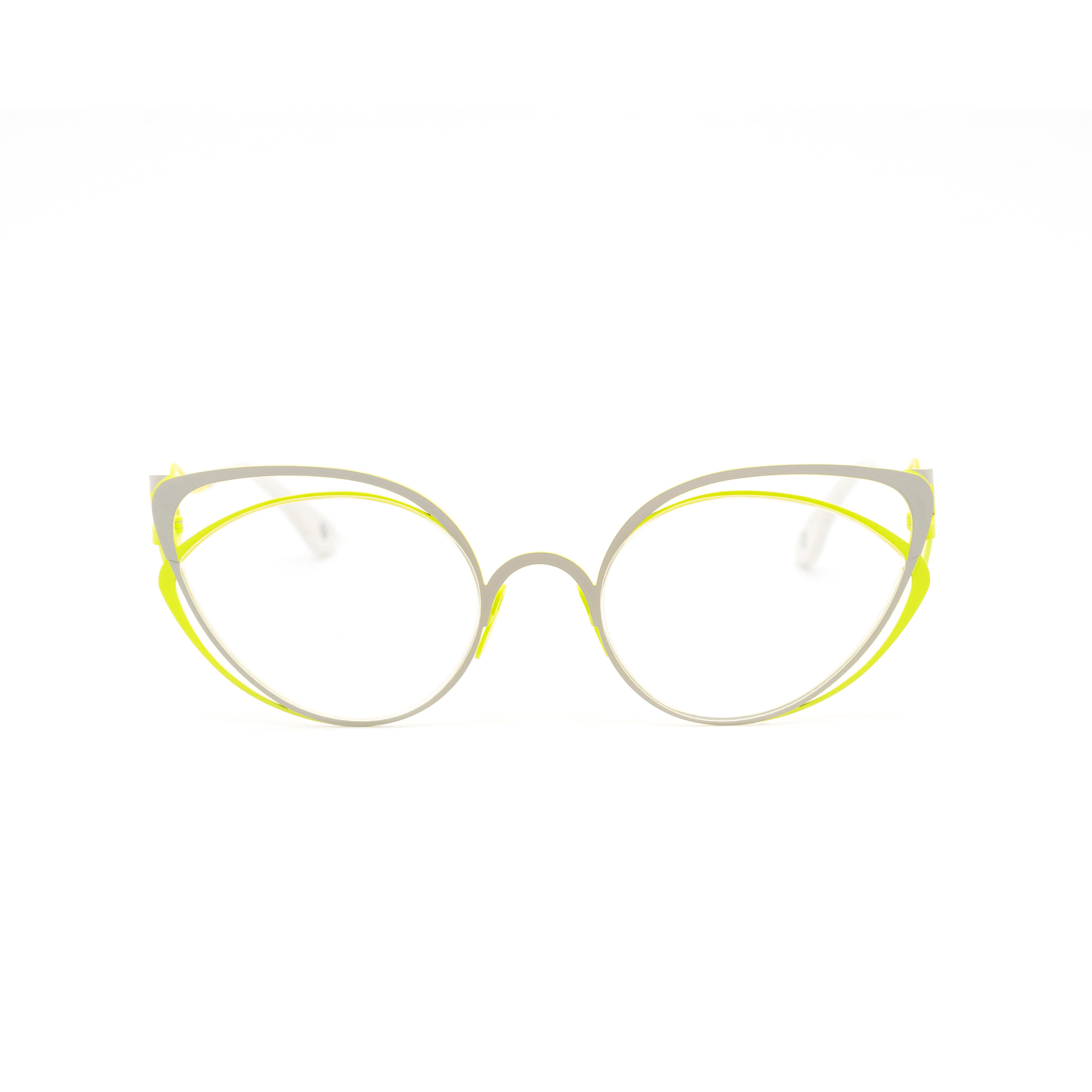 Women’s Green / Grey Double Frame, Grey & Green One Size Frames of Mind