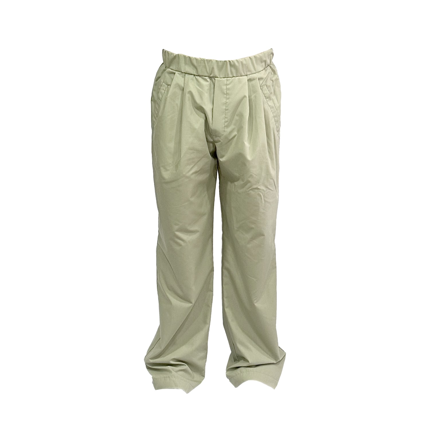 Maison Bogomil Men's Green Pants With Tucks In Green