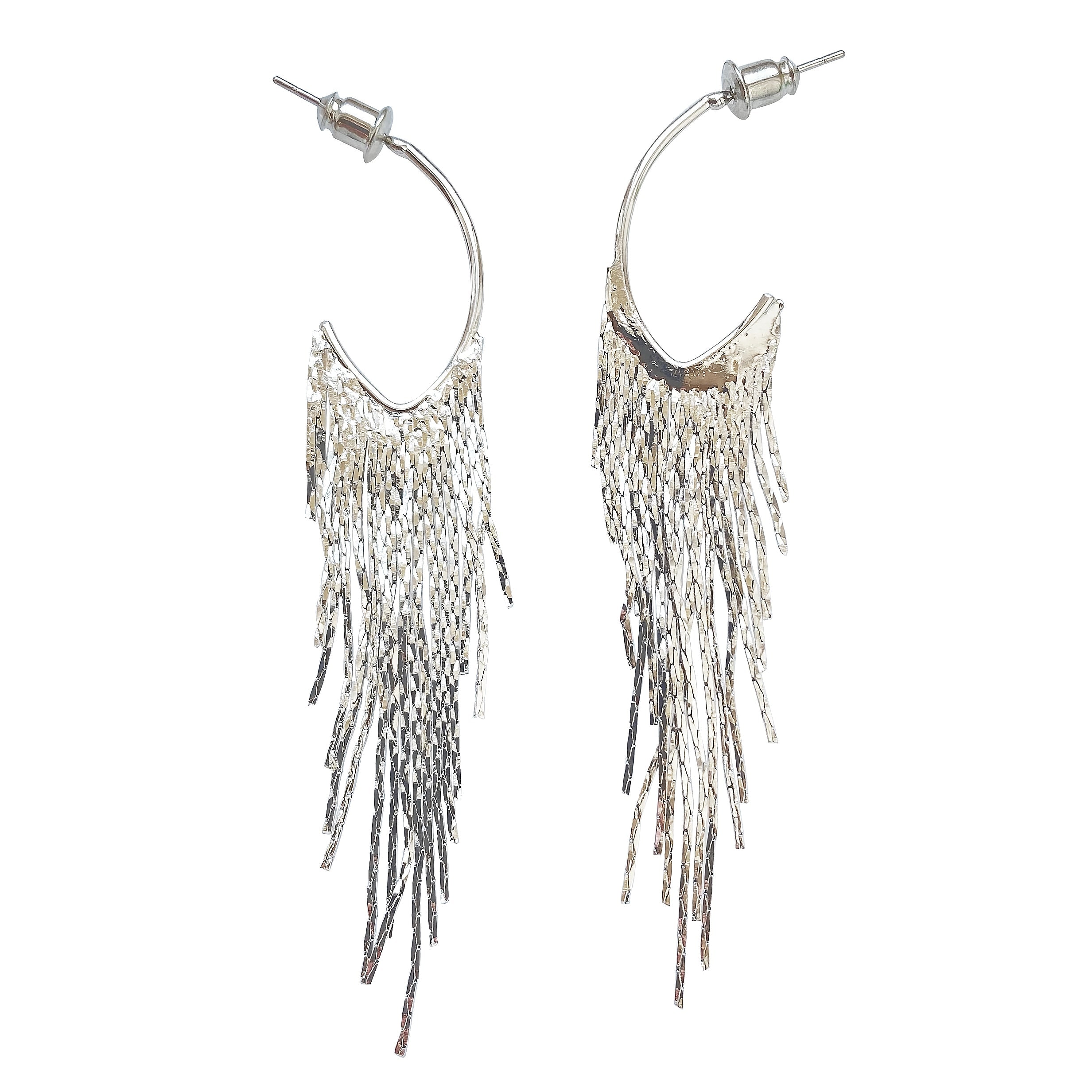 Smilla Brav Women's Cluster Silver Earrings Sound