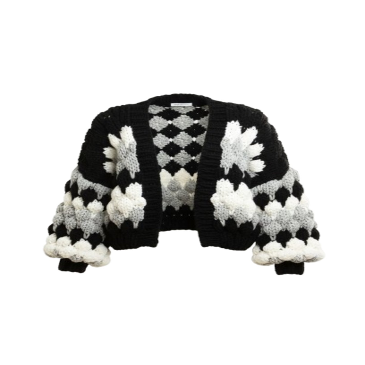 Saachi Camilla Open Front Crop Cardigan In Multi