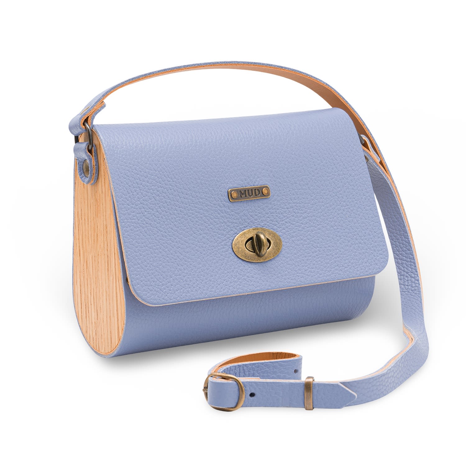 Mud - Manufacture Under Design Women's Blue / Purple Mini Pear Bag - Lavender In Multi