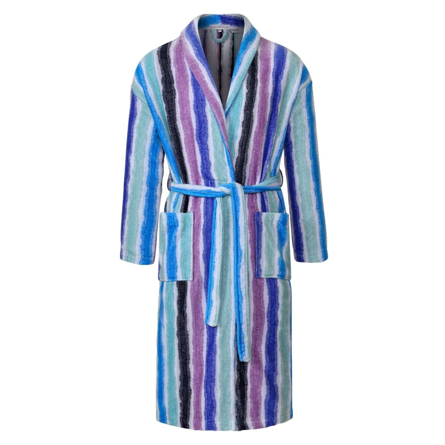 Bown Of London Blue Women's Dressing Gown - Sunset In Blue