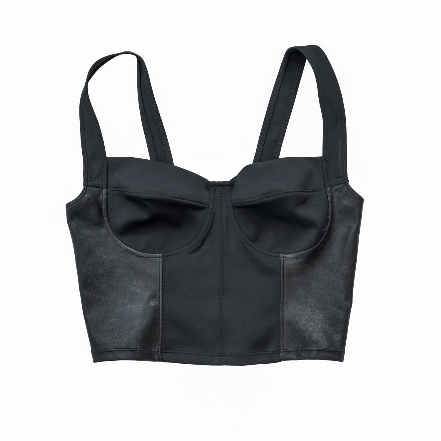 Circular Path Women's Black Moto Tank
