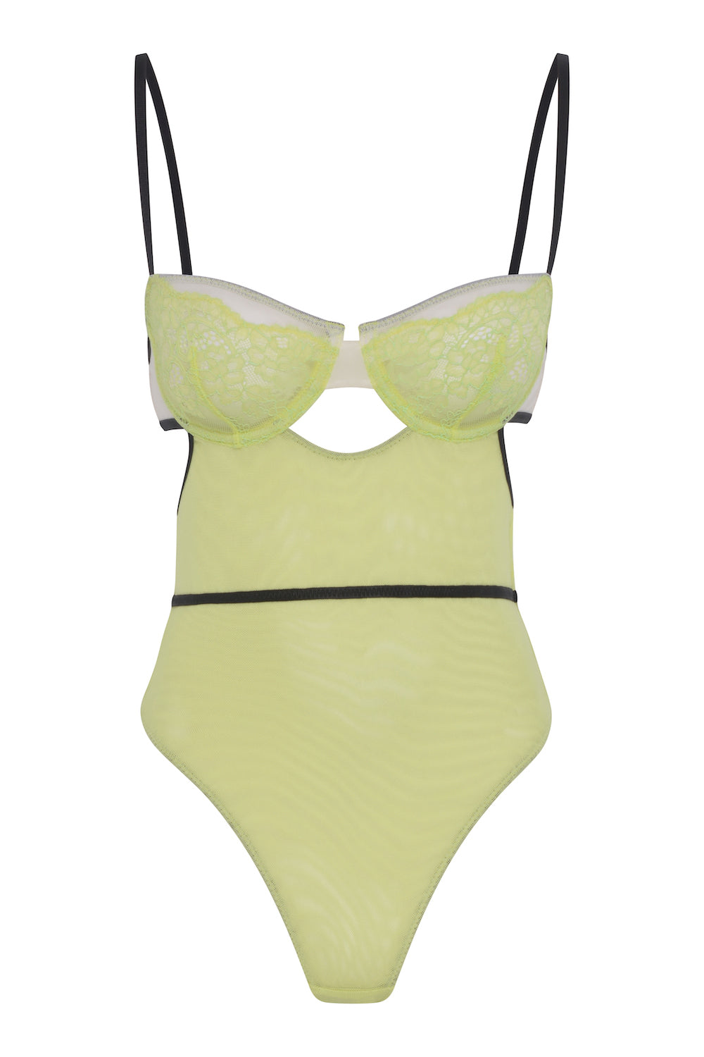 Wild Lovers London Women's Green Juliette Bodysuit In Green