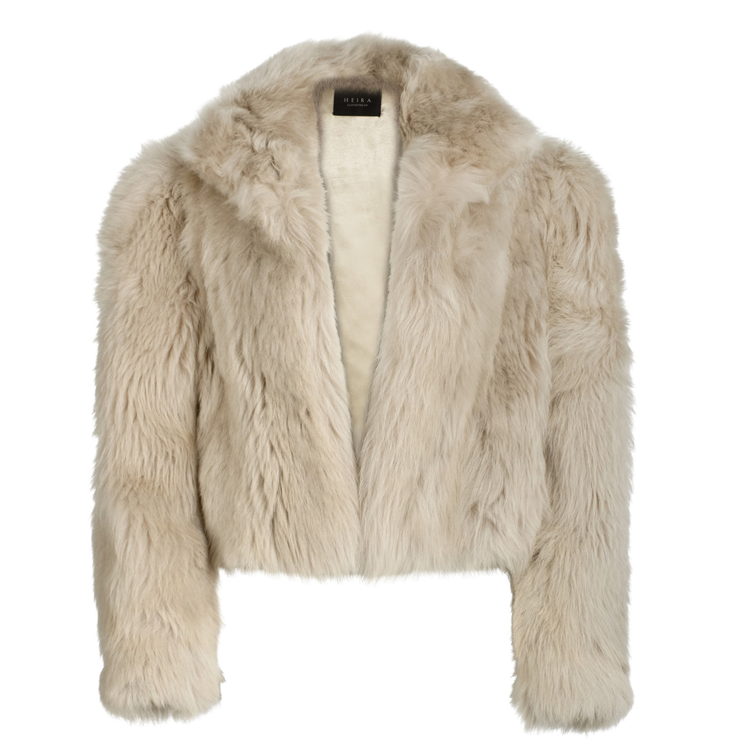 Heira Leatherwear Women's Neutrals Aura Fur Coat In Multi