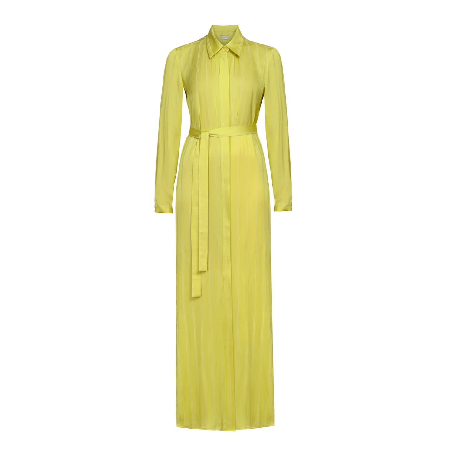 maxi length shirt dress