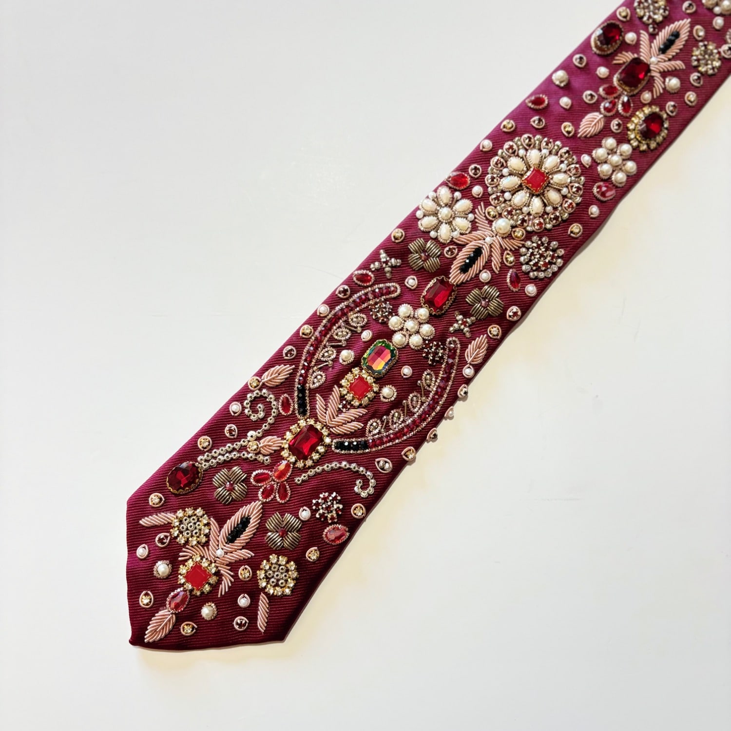 Women's Red Zari Luxe - Wine | Zars London