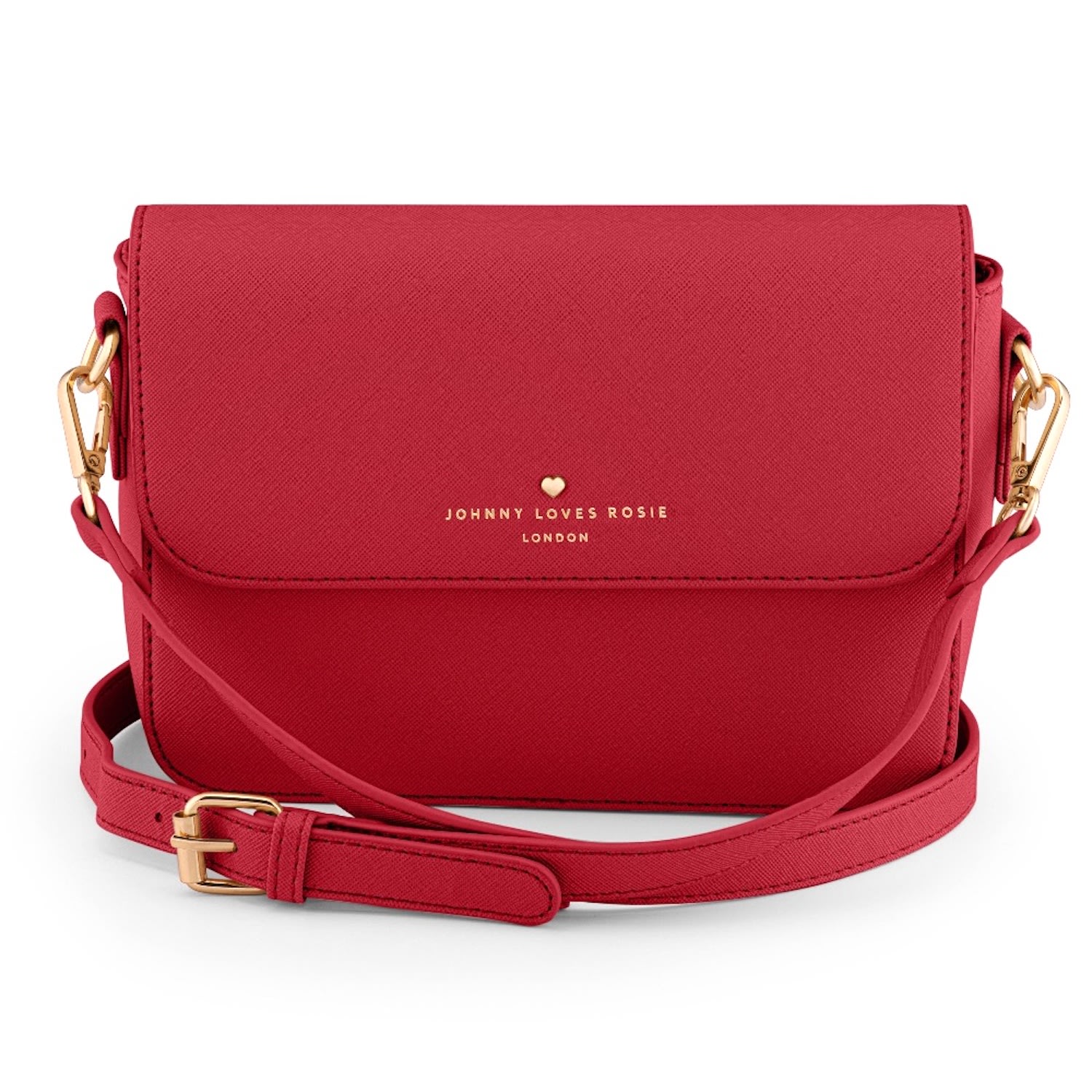 Women’s Spencer Crossbody Bag - Red Jlr London