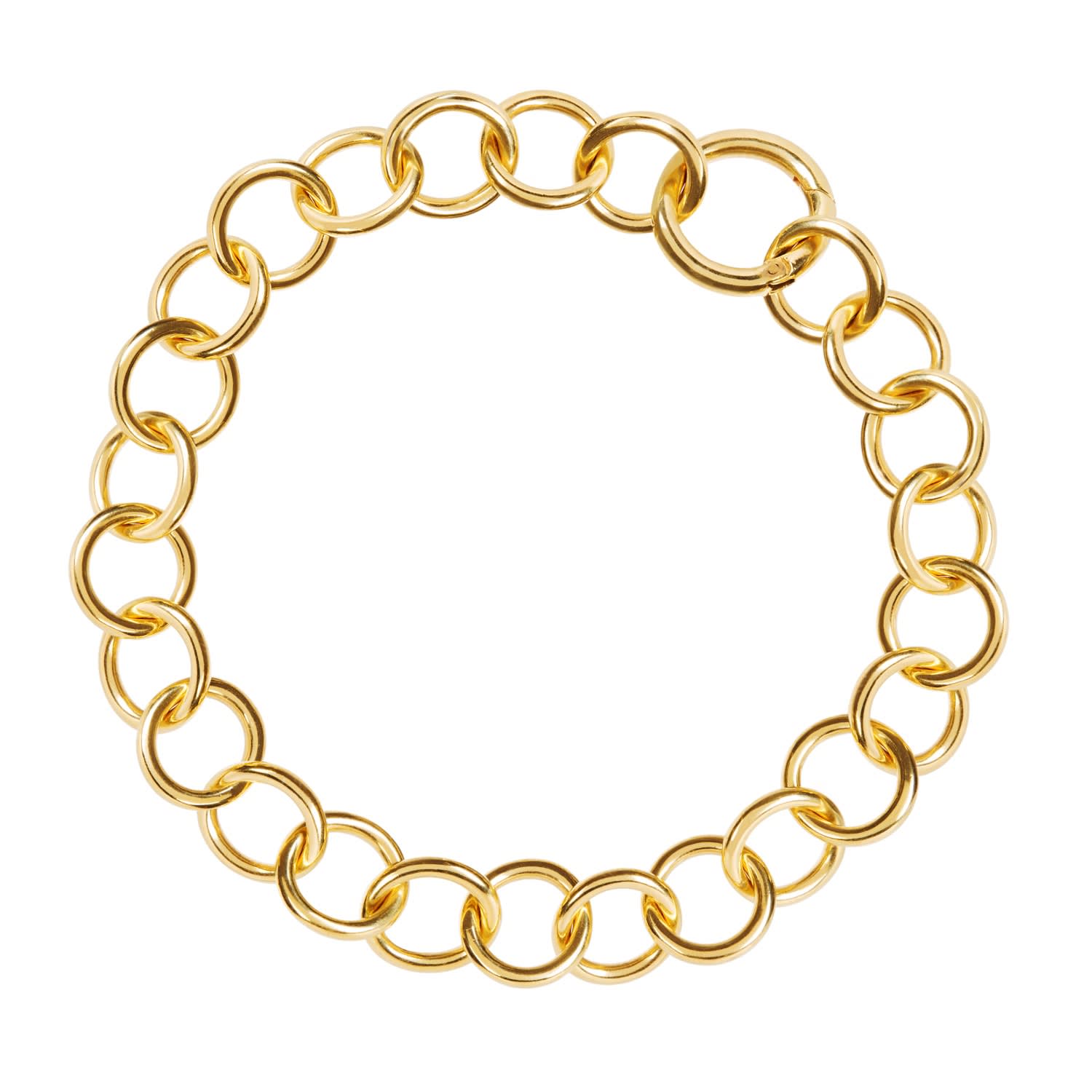 thick gold choker necklace