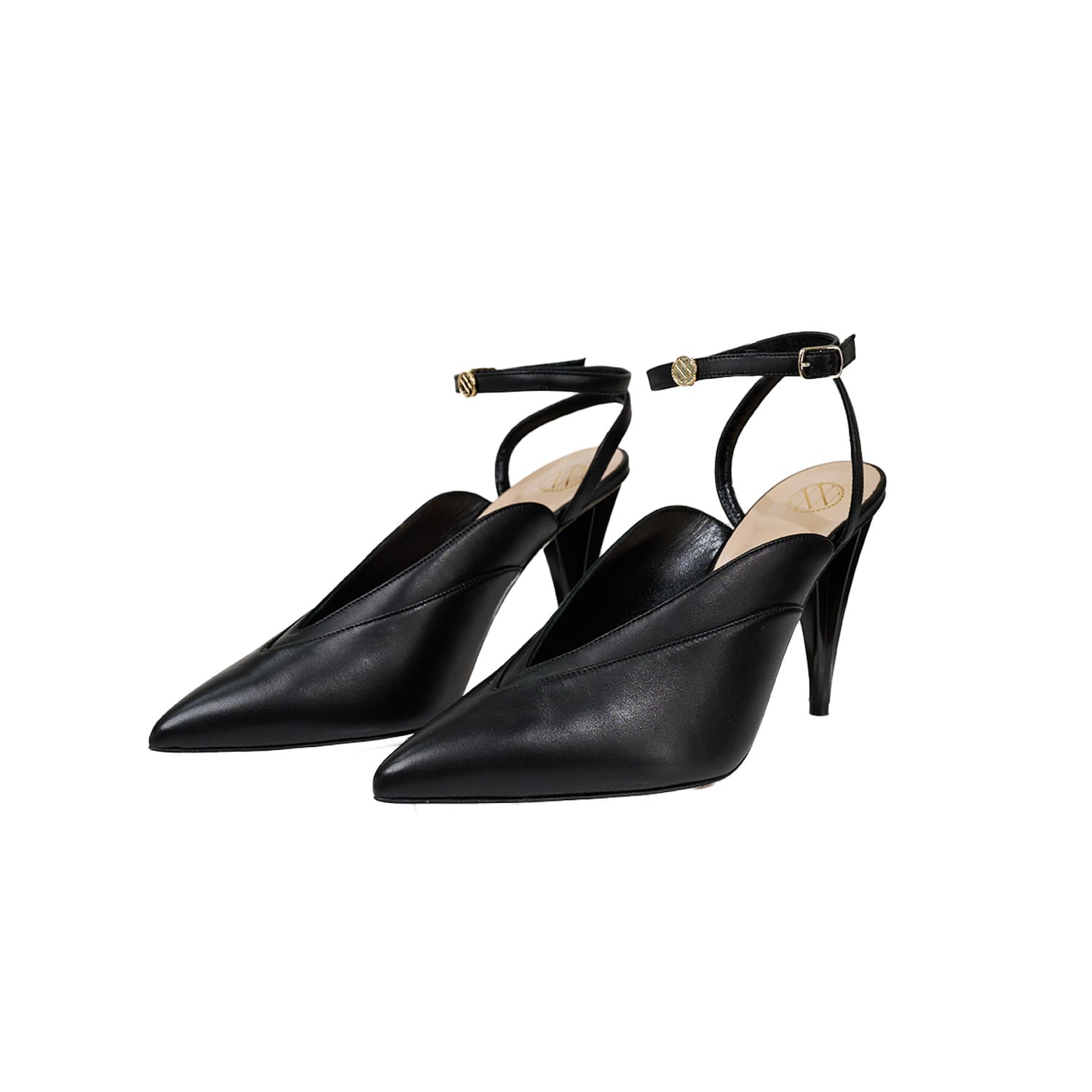 Noushella Women's Anima Heels In Matte Black In Black