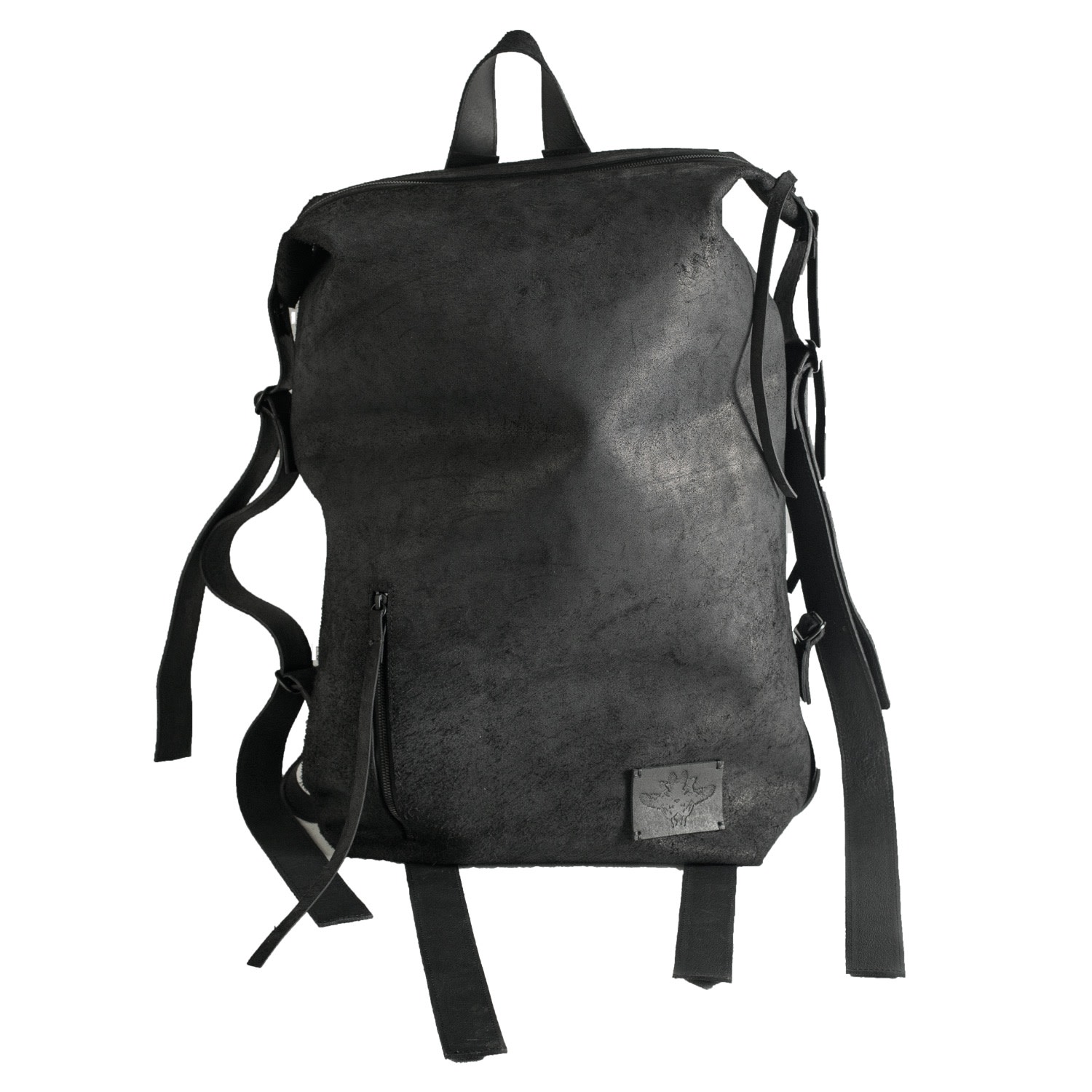 Men’s Black Robust Backpack One Size Zsigmond