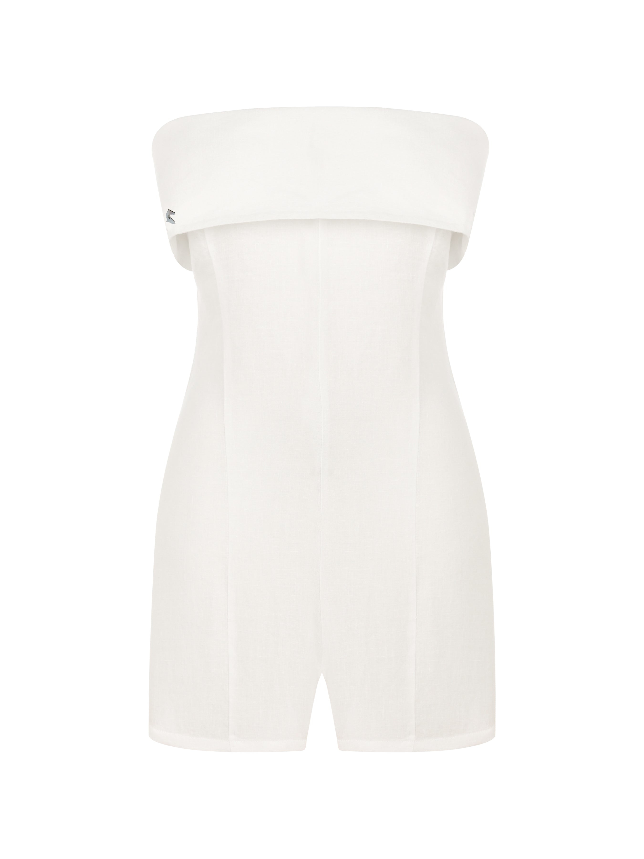 Dor Raw Luxury Women's The Craft Of Stories Linen Jumpsuit - White