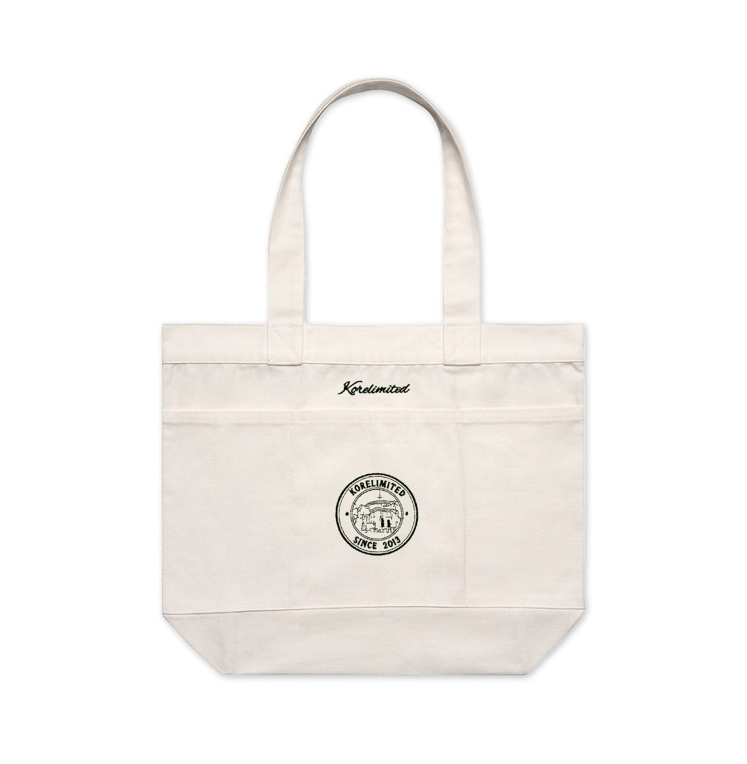 Korelimited Men's White Nasung Tote Bag In Cream In White