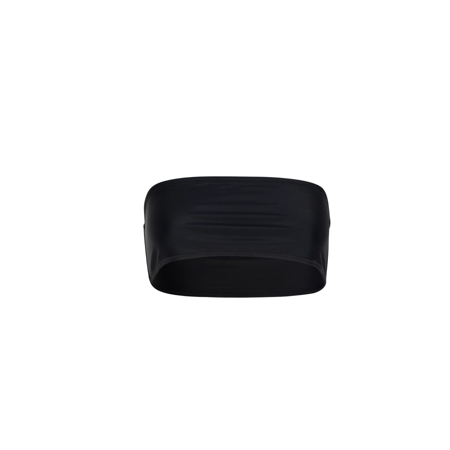 Circular Path Women's Bandeau Top - Black