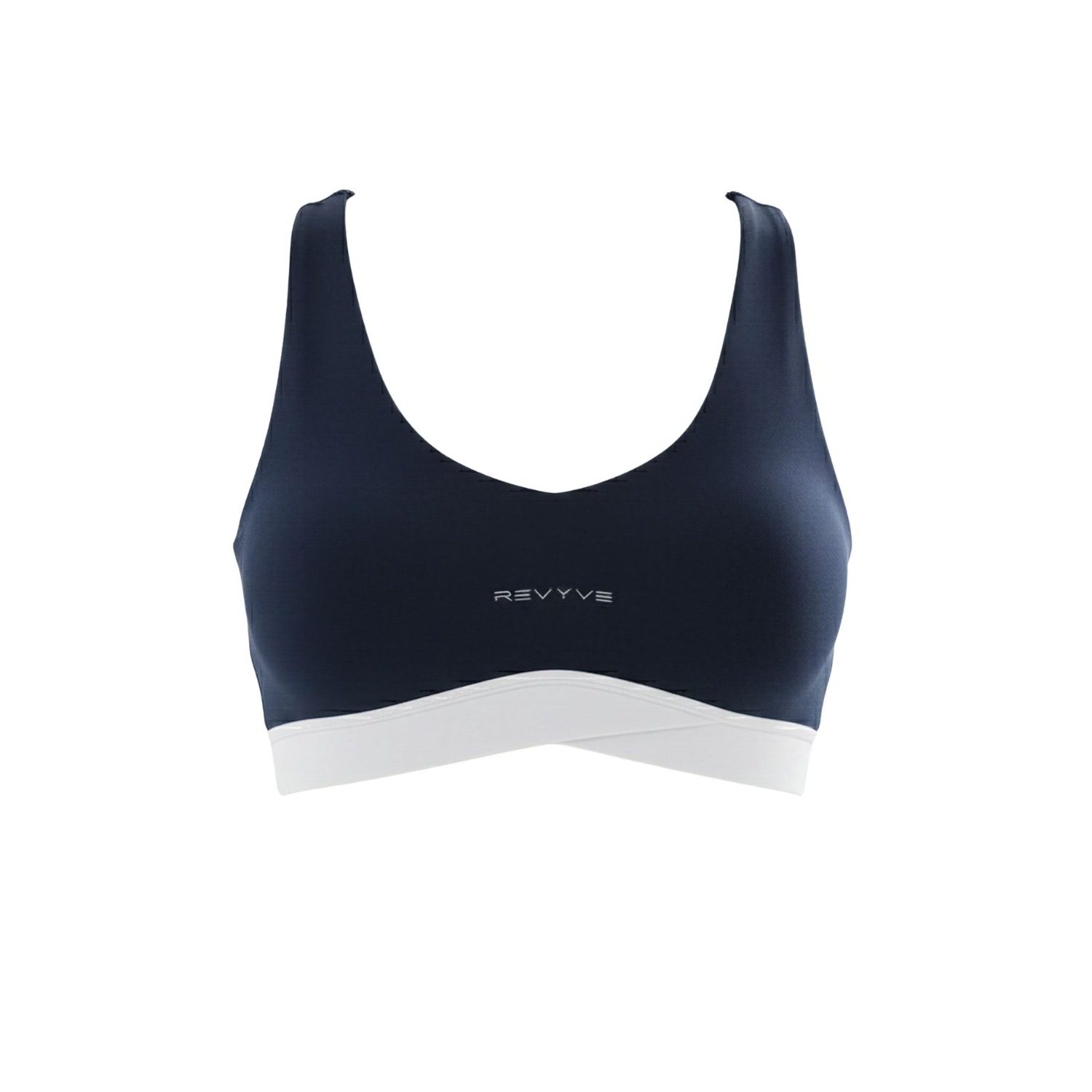 Revyve Active Women's Blue / White Midnight / White Scoop Bra