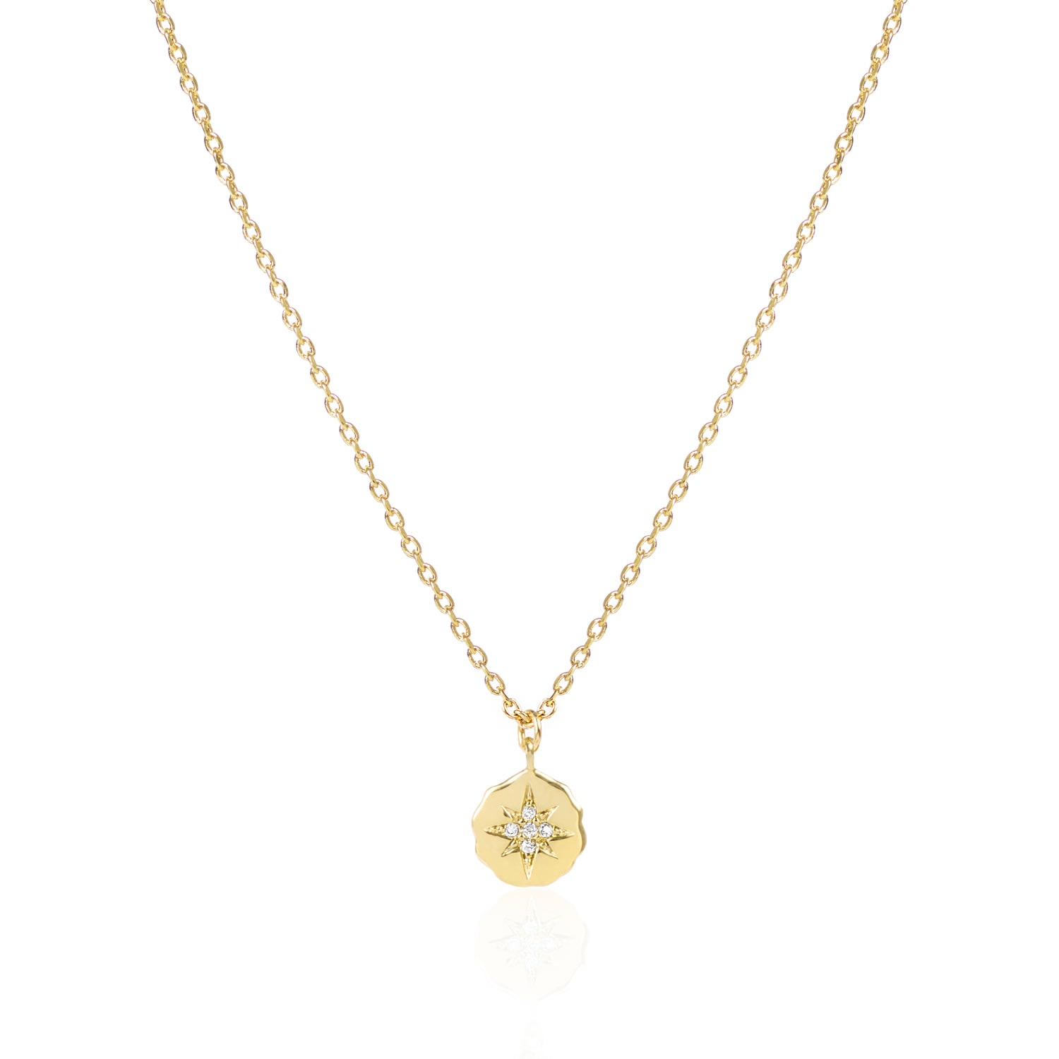 Women’s Gold North Star Necklace C. j.m