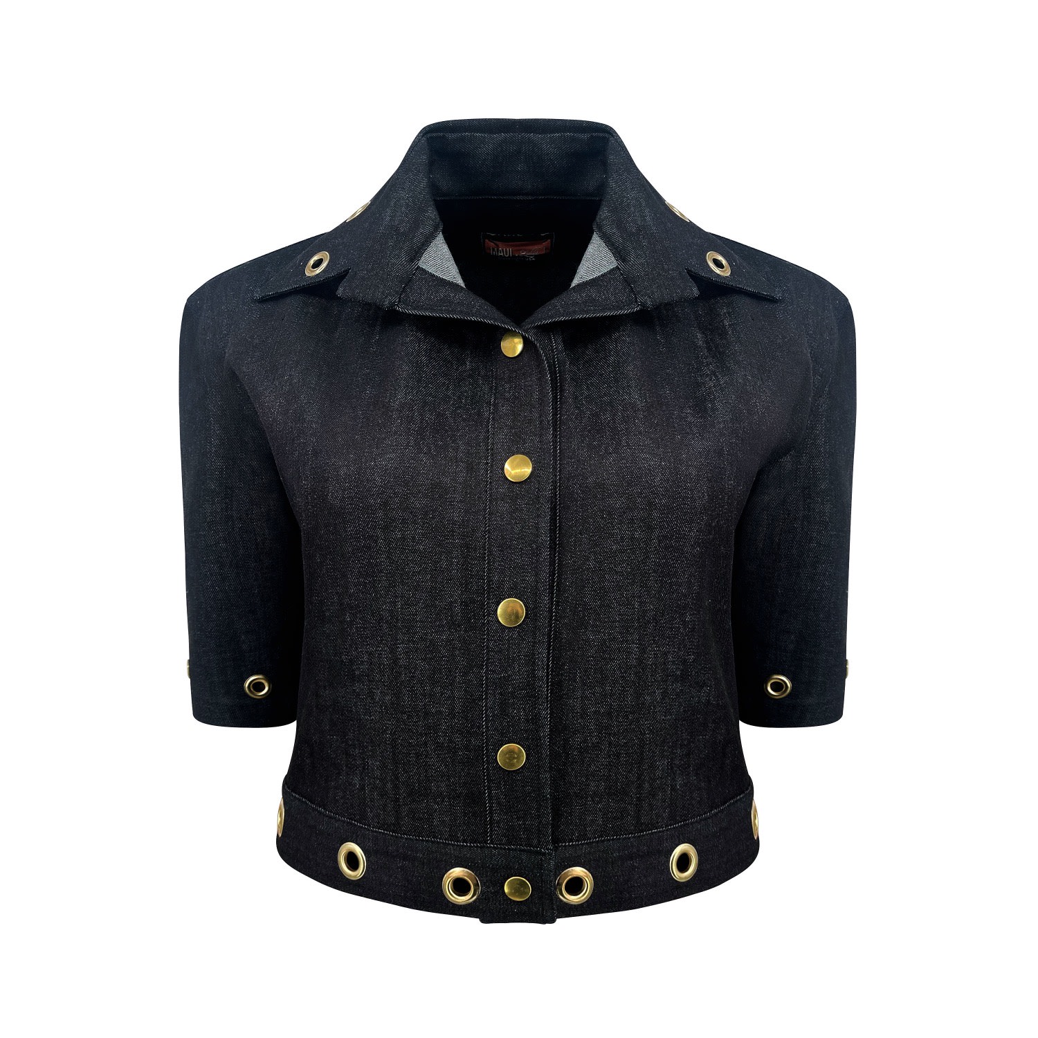 Women&rsquo;s Grey Chance Denim Button-Up Shirt | Small | Maui X Lolita