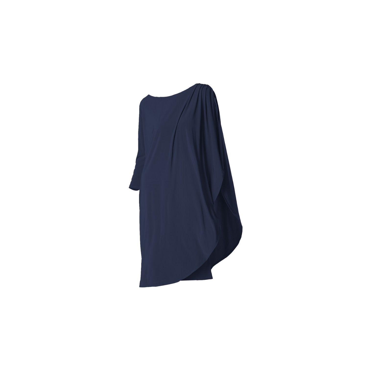Ceylan Bcn Blue Lady Midi Dress Navy In Blue